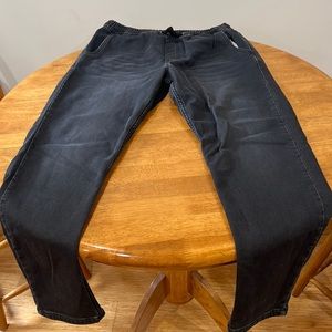 Egyptian Cotton Drawstring Ankle Length Jogger Jeans